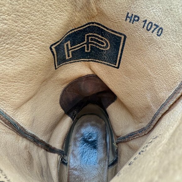 Horse Power HP Men Size 11D 1070 Brown Crocodile Leather Western Cowboy Boot - Picture 12 of 15